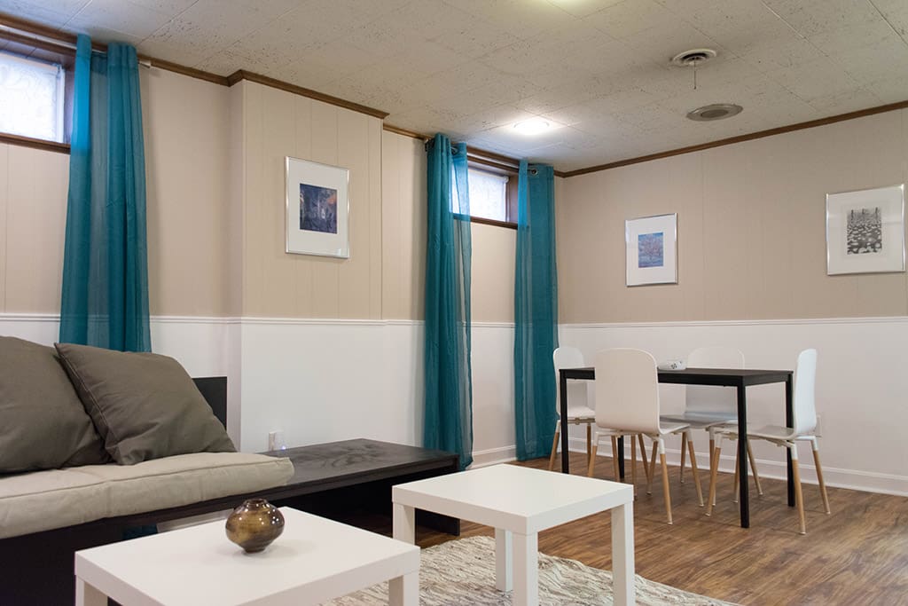 Living room seating area.