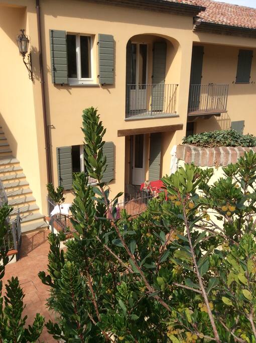 Our house within the gated Serafini village