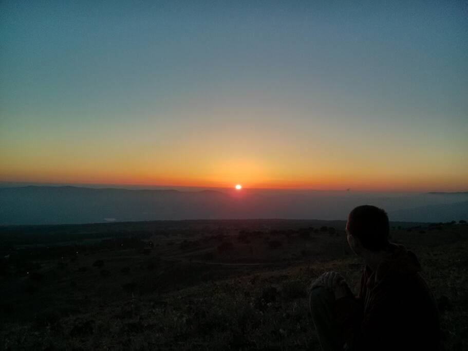 Sunset from Mt. Odem