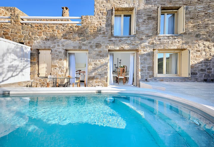 Villa Spartacus - Sea View With Private Pool - Mykonos
