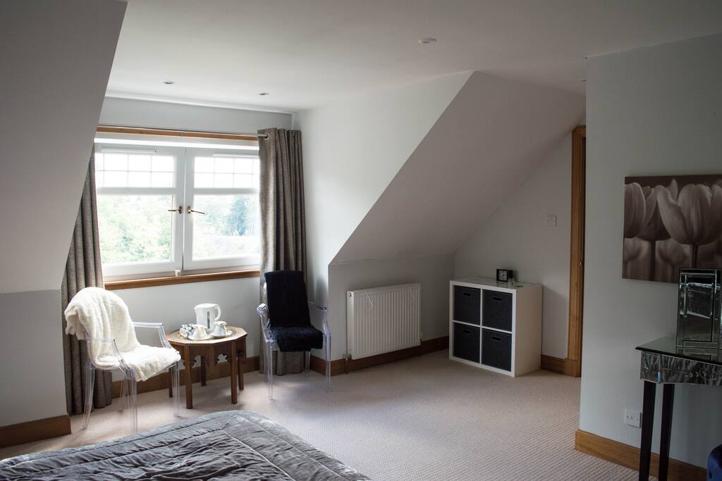 Space to unpack, unwind and relax