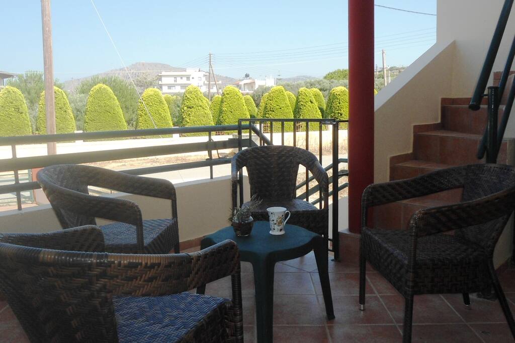 a nice porch to enjoy the life