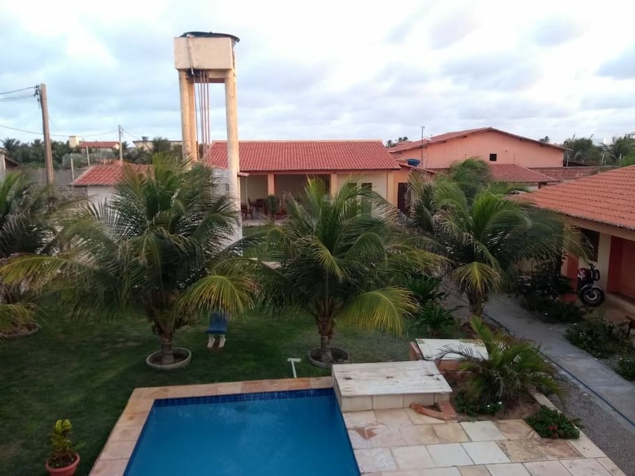 área da pousada 1400m2