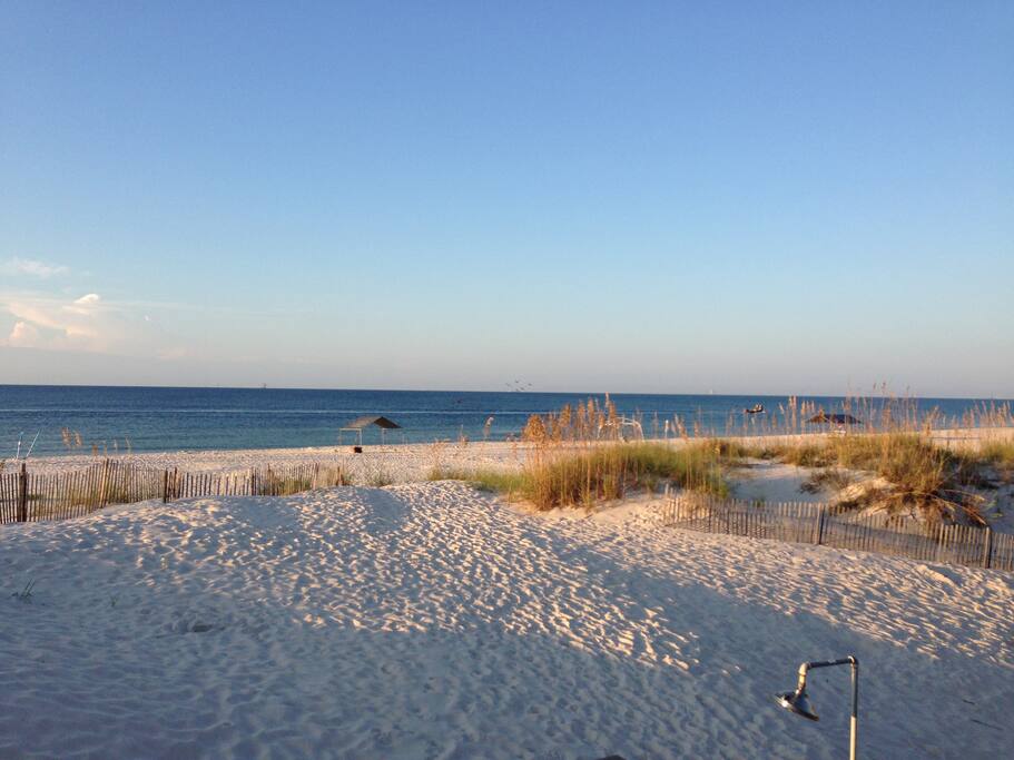 View from Gulf deck