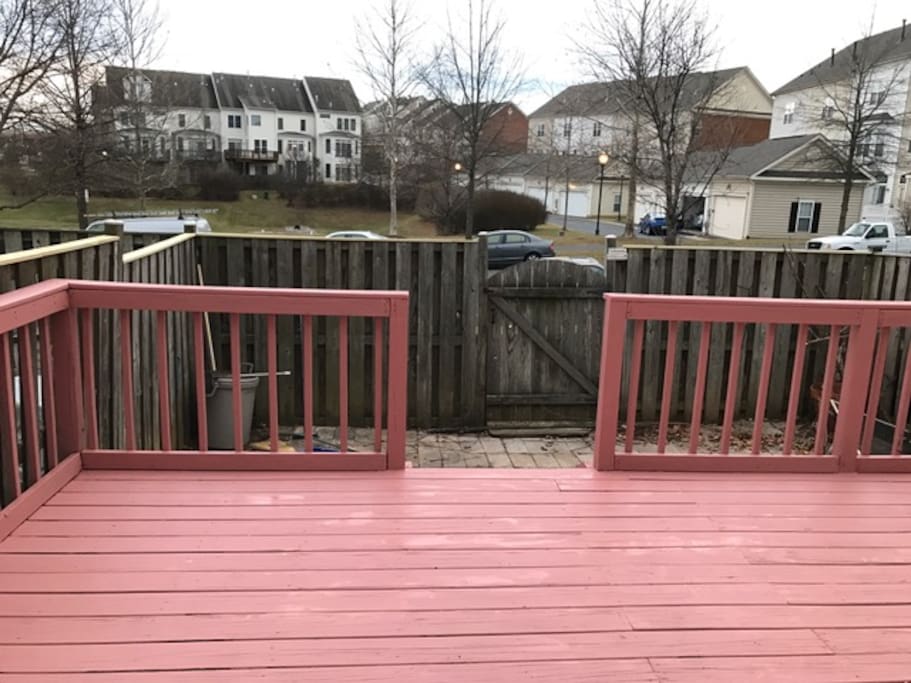 beautiful backyard