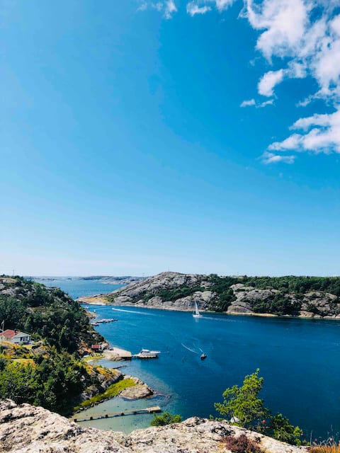 Swedish archipelago -magical veiw, sauna & boat