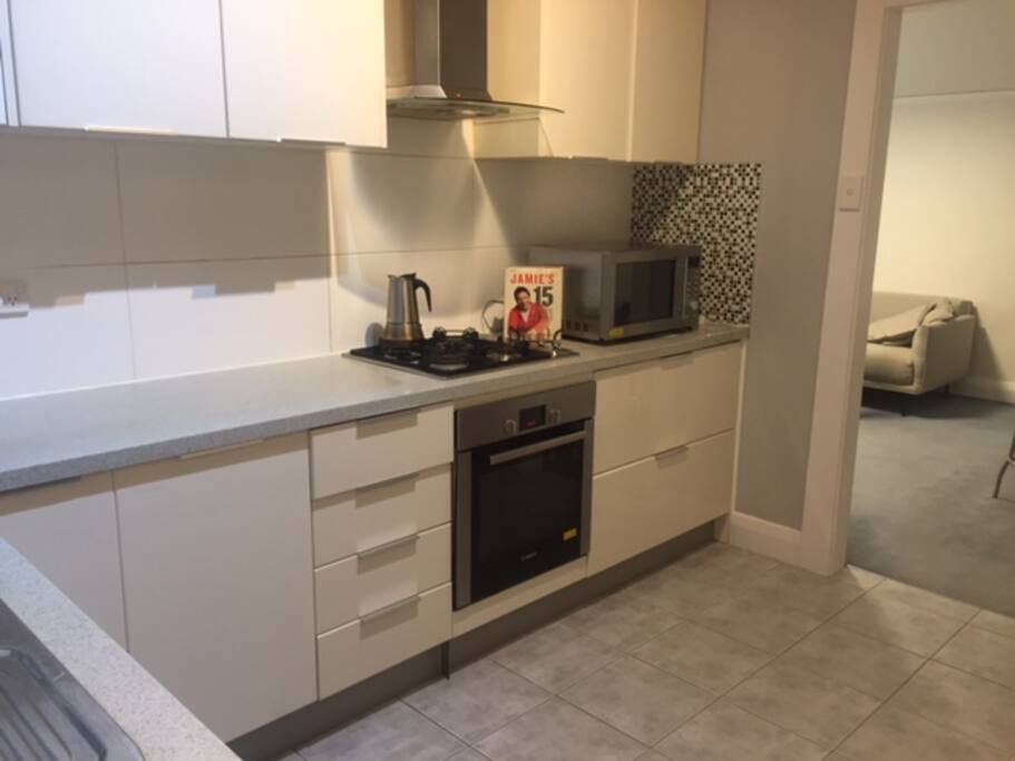A kitchen with everything thing you need