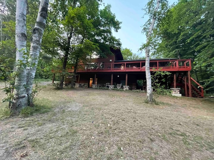 Private lakefront sanctuary near Cuyuna trails Cabins for Rent in