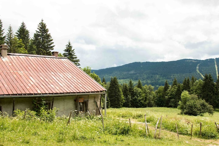 La vieux lodge du Risoux (Alt. 1187 m )