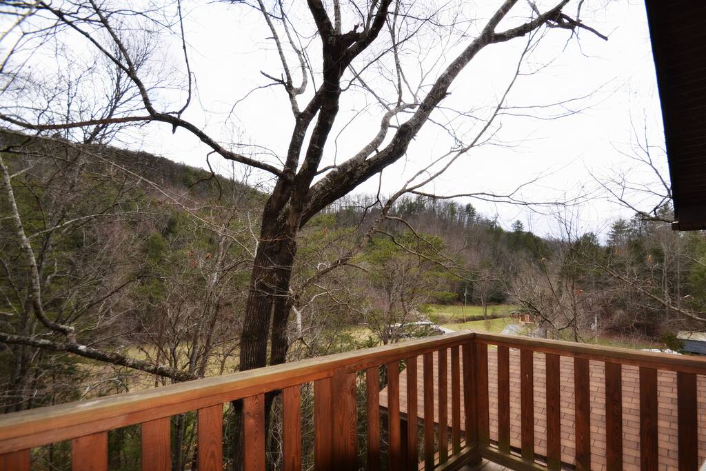 View from master balcony