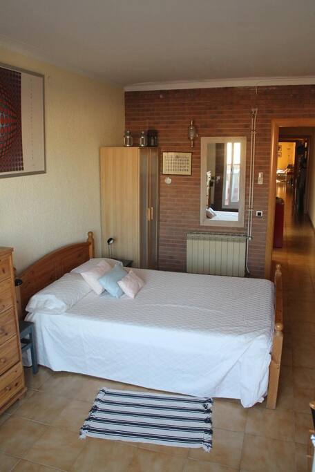 Comfortable Queen bed.