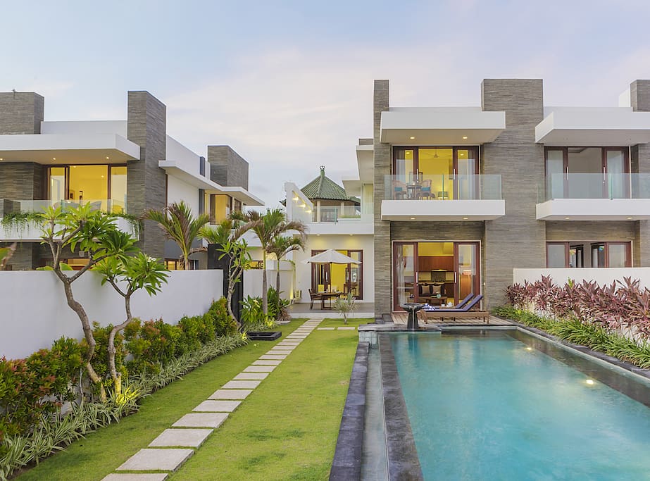 Pool and Villa View