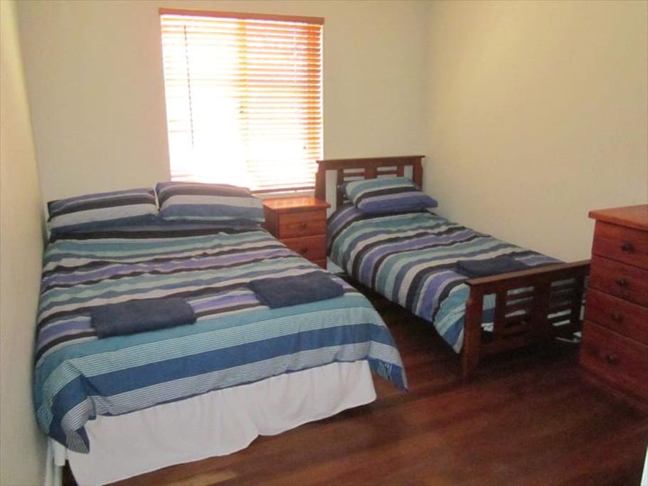Second Bedroom - Double & Single Bed