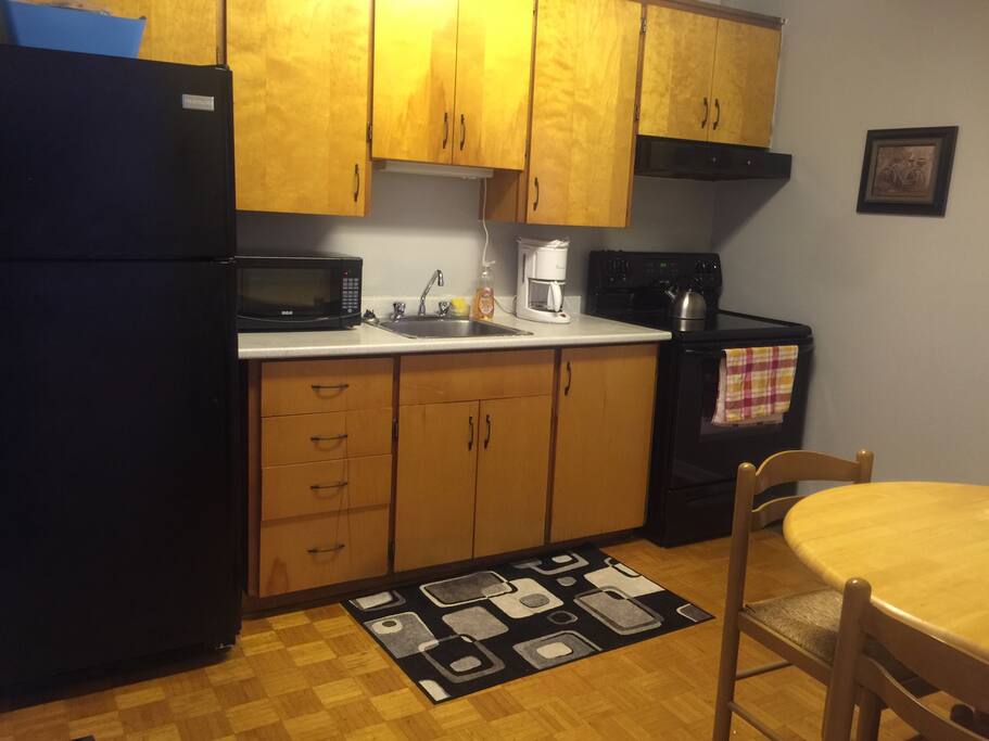 Kitchen with all the appliances
