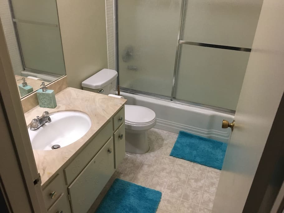Private bathroom.