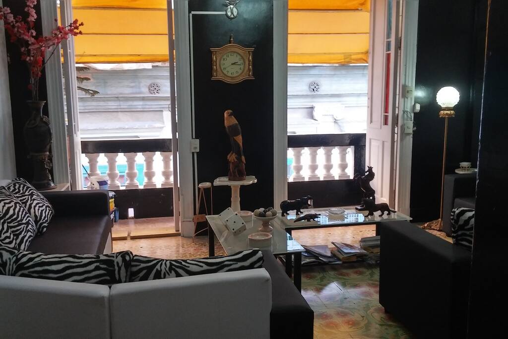 Parte de la sala