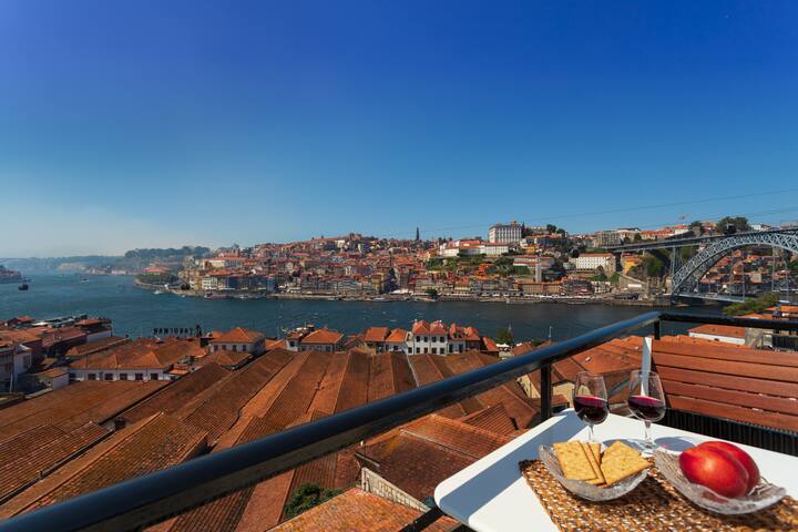 Vegan Topfloor- Douro & Ribeira stunning views