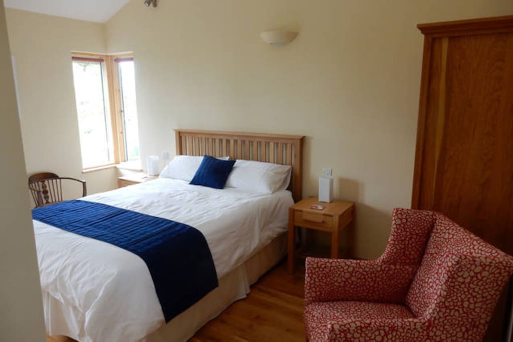 Your private room with king sized bed