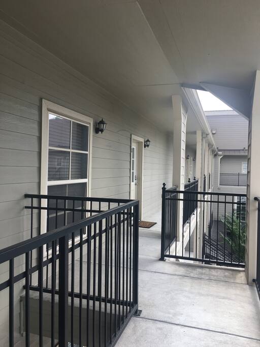 View of Condo entry