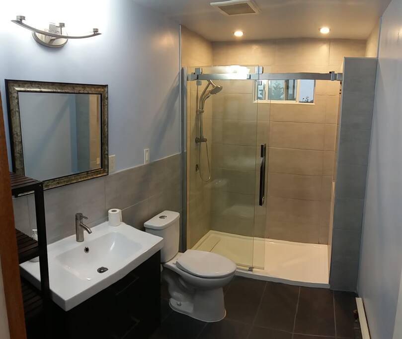New fully renovated washroom