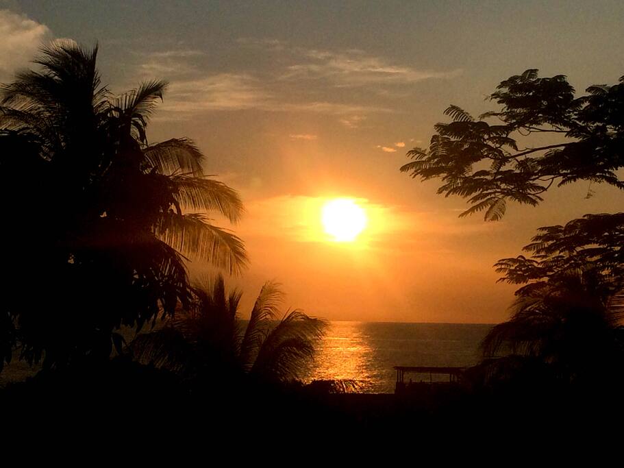 Ocean view from the house.