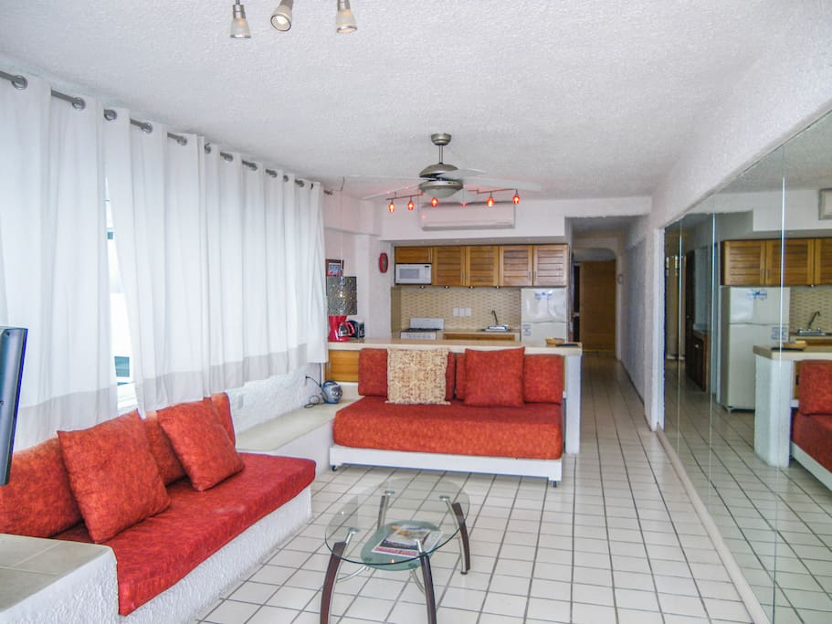 Bright living room