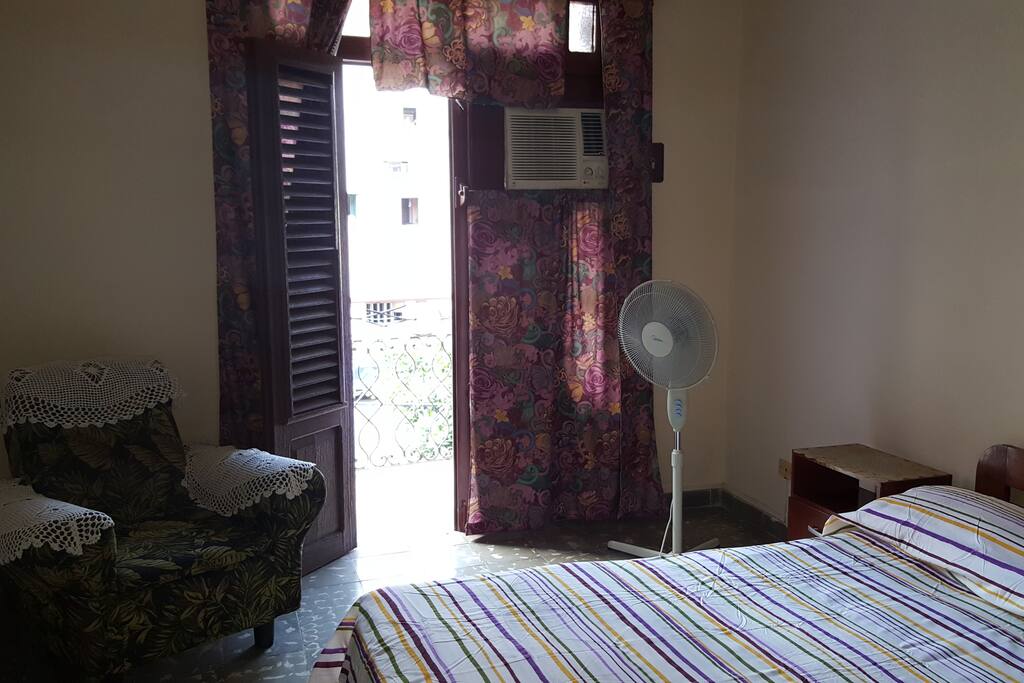 Bedroom 1 next to the balcony
