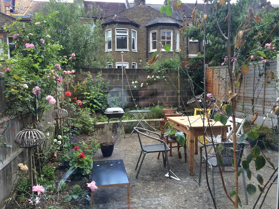 Our back yard garden to relax and enjoy a cup of tea...