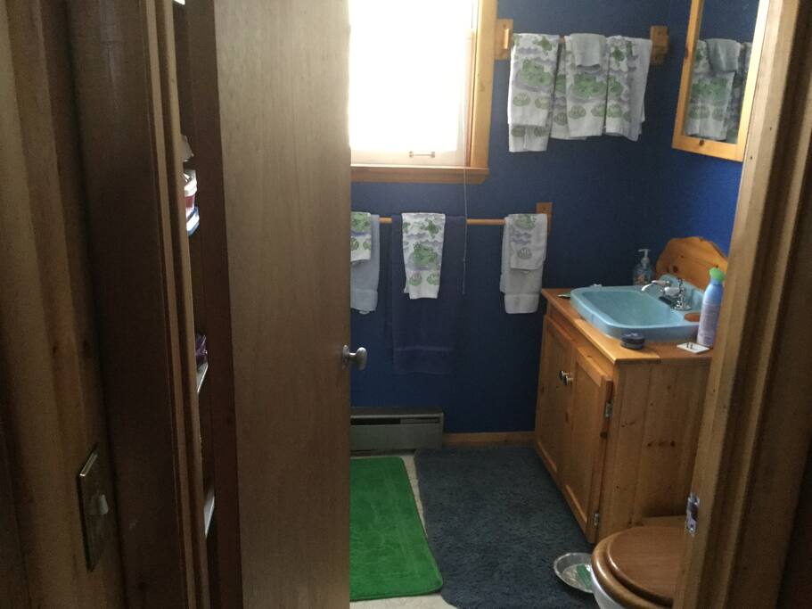 4 piece bathroom.