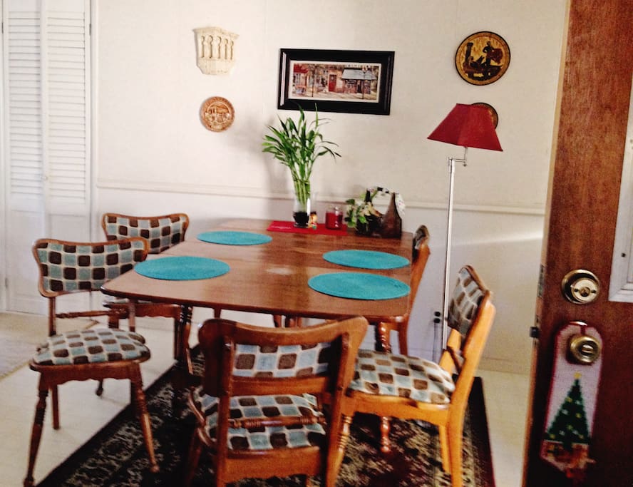 Kitchen is available for use for your own food.
