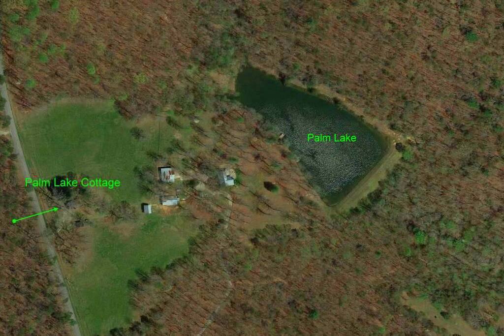 Aerial of Palm Lake Farms