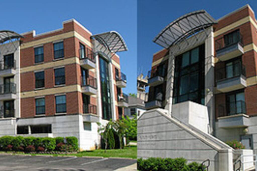 Outside of the building