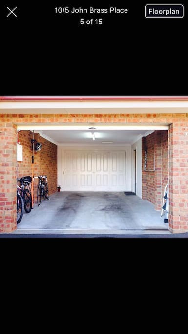 Large one car garage