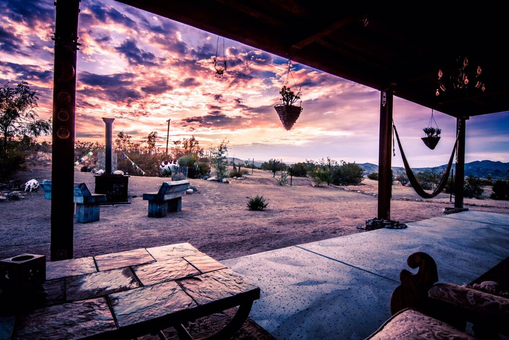 Endless view from the back patio