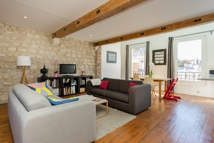 Magnifique Duplex 10' à Pied De Roland Garros - Versailles