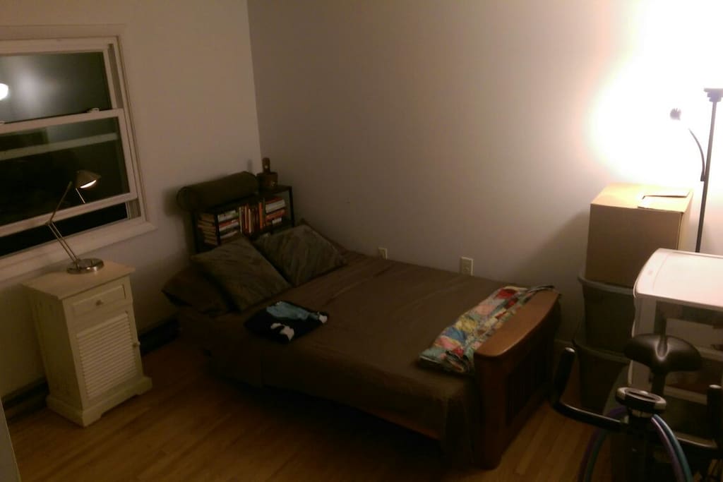Our guest room. Simple and comfortable.