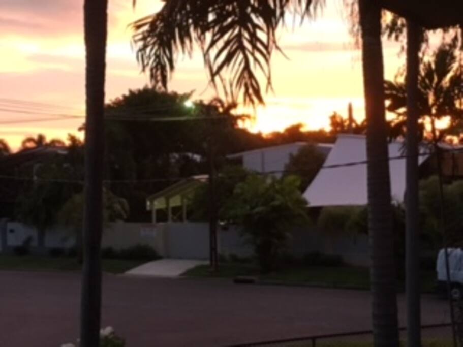 Dry Season Sunset
