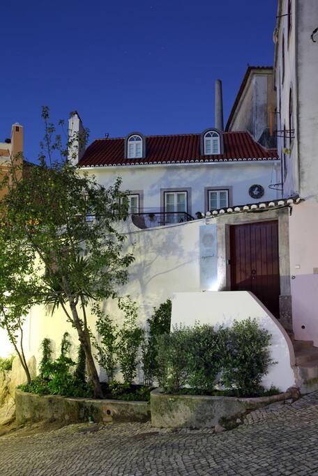 Vista da casa em pleno centro histórico