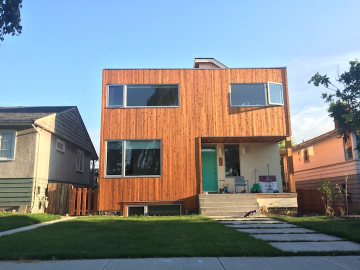 Modern new room with private entry!