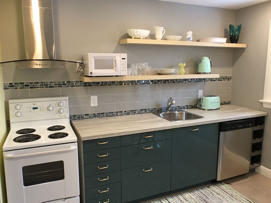 Well stocked kitchen