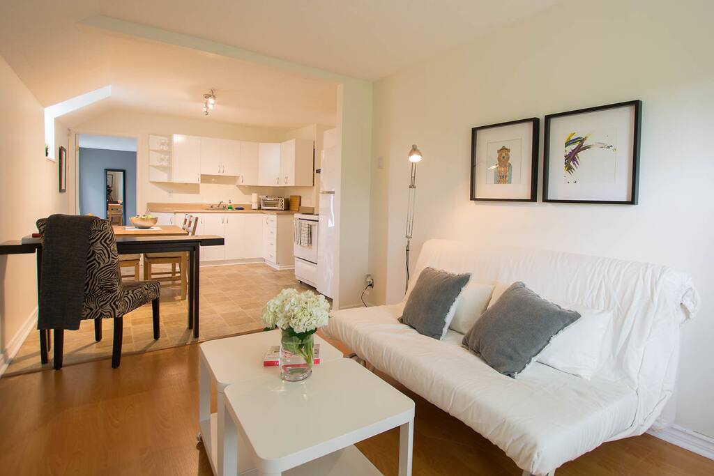 Living Room/Work Desk/Kitchen