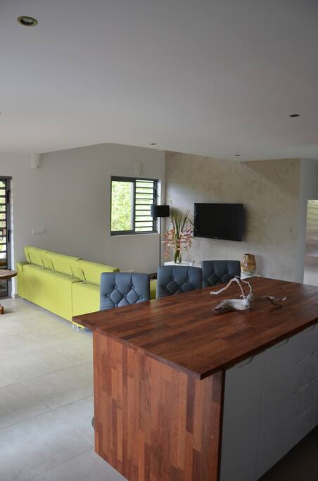 Large seating area