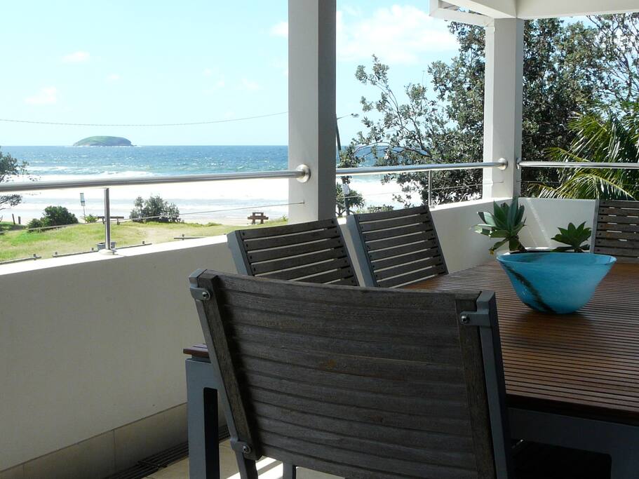 Outdoor verandah