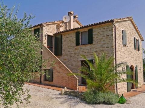 Holiday home with pool in the Marche