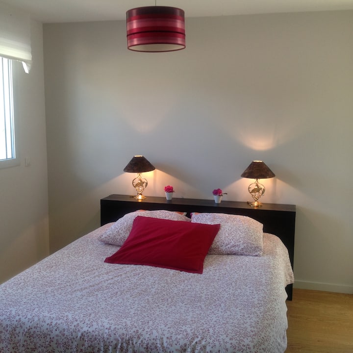 Con vistas a su terraza privada, la Suite Parental Rdc
