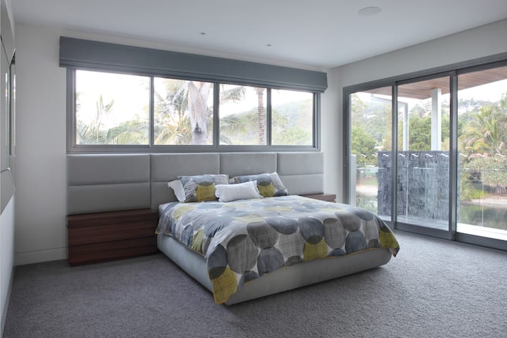 Guest Wing Master Suite with River Views