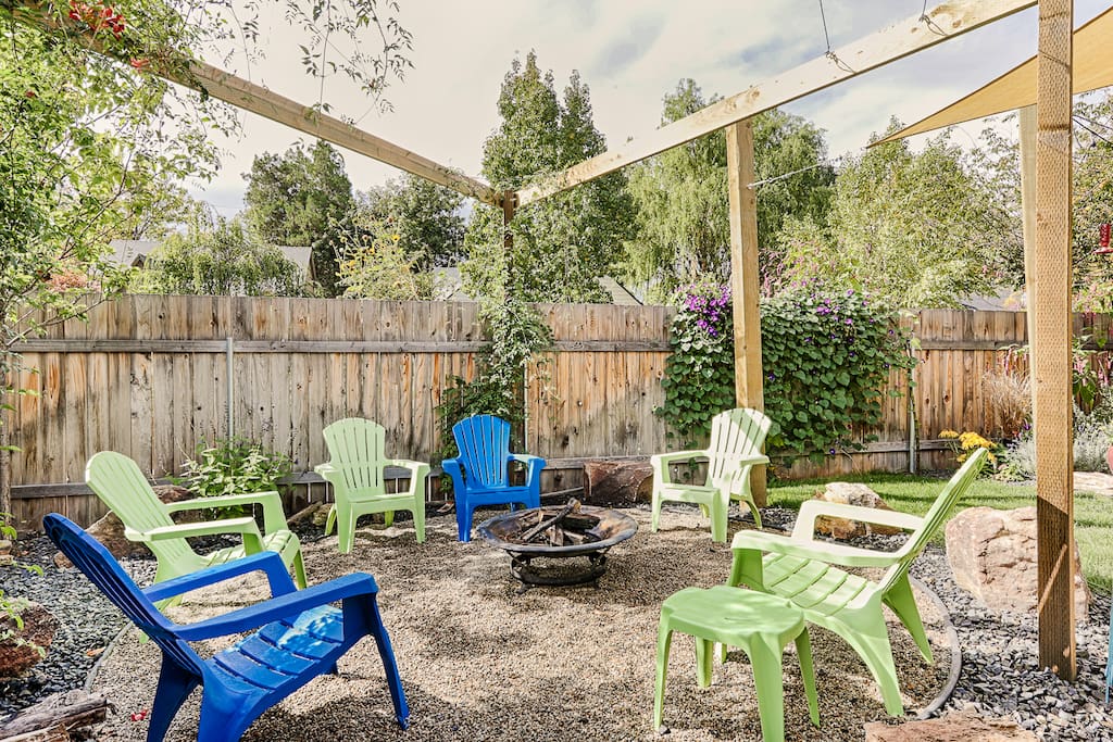 Neighborhood Firepit fun every other friday or when you care to light up a fire on your own!