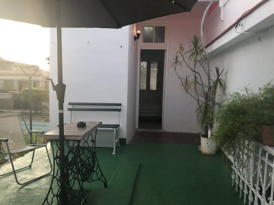 Terraza habitación