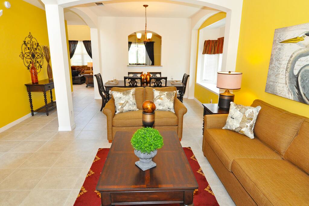 Exquisite Living Area's !