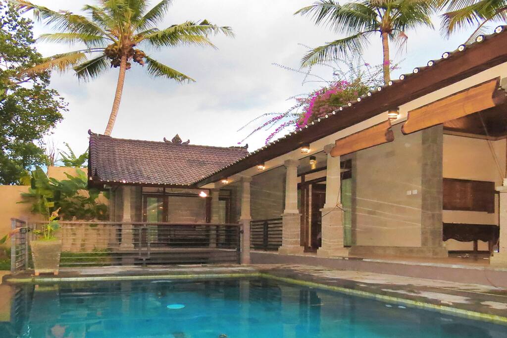 Situated on a remote hillside above the rain forest, the pool...